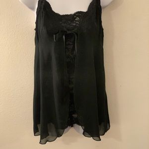 Vintage Victoria’s Secret Chiffon Lace Chemise